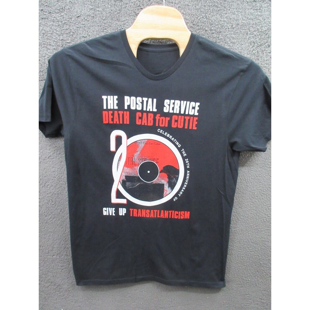 NWOT The Postal Service Death Cab for Cutie 2023 20th Anniversary Tour Tee XL